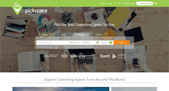 Desktop Screenshot of pickspace.com